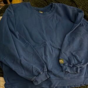 DD cobalt crewneck